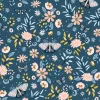 Chesapeake Fable Zev Butterfly Wallpaper - Blue