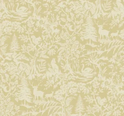 Chesapeake Kinfolk Alrick Forest Venture Wallpaper - Mustard