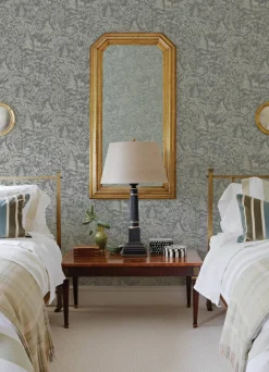 Chesapeake Kinfolk Alrick Forest Venture Wallpaper - Charcoal