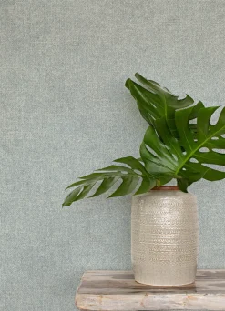 Chesapeake Kinfolk Homespun Textured Wallpaper - Denim