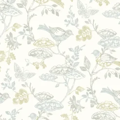 Chesapeake Kinfolk Malmo Trail Wallpaper - Multicolor