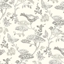 Chesapeake Kinfolk Malmo Trail Wallpaper - Black