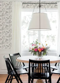 Chesapeake Kinfolk Malmo Trail Wallpaper - Black