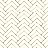 Chesapeake Kinfolk Oswin Herringbone Wallpaper - Black