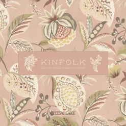 Chesapeake Kinfolk Oswin Herringbone Wallpaper - Black