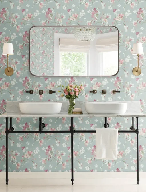 Chesapeake Wildflower Azalea Wallpaper - Fuchsia