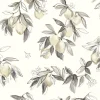 Chesapeake Wildflower Lemonade Wallpaper - Charcoal