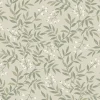Chesapeake Wildflower Senna Vines Wallpaper - Green