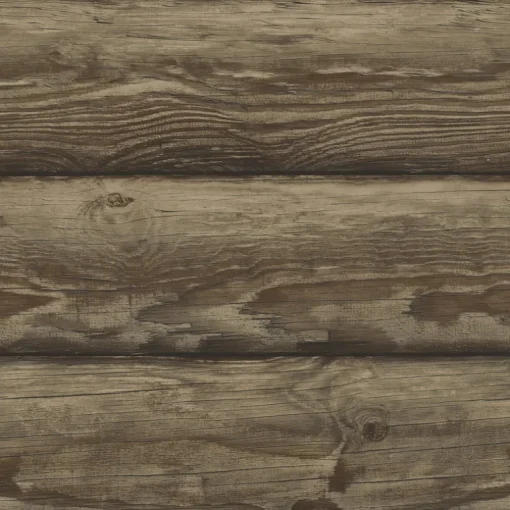 Chesapeake Yellowstone Bunkhouse Wallpaper - Mahogany