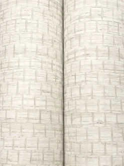 Chesapeake Yellowstone Plaited Grass Wallpaper - Cream