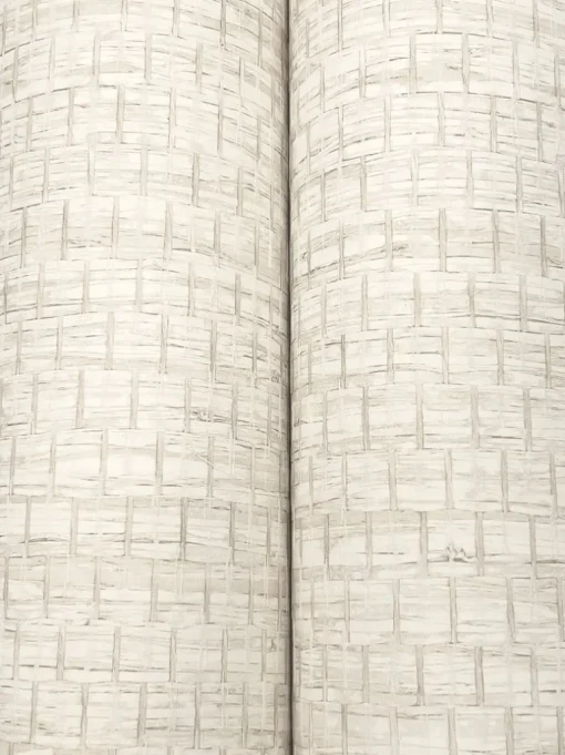 Chesapeake Yellowstone Plaited Grass Wallpaper - Cream