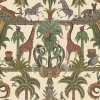 Cole & Son Ardmore-Jabula Afrika Kingdom Wallpaper - Green & Cream