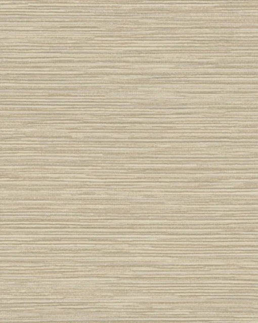 Color Digest Ramie Weave Wallpaper - Tan