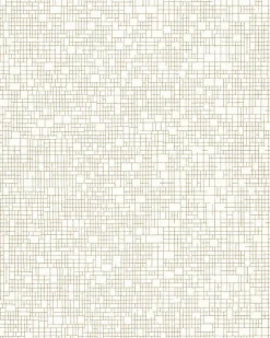 Color Digest Wires Crossed Wallpaper - Off White