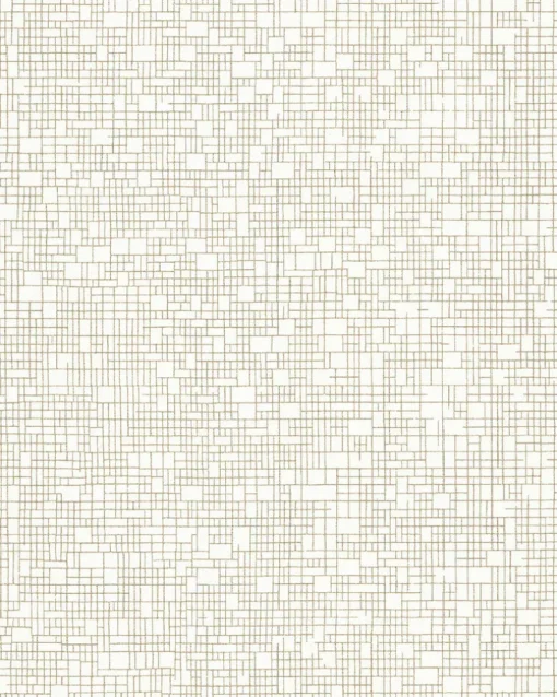 Color Digest Wires Crossed Wallpaper - Off White