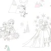 Disney Frozen Characters Peel & Stick Wallpaper - White