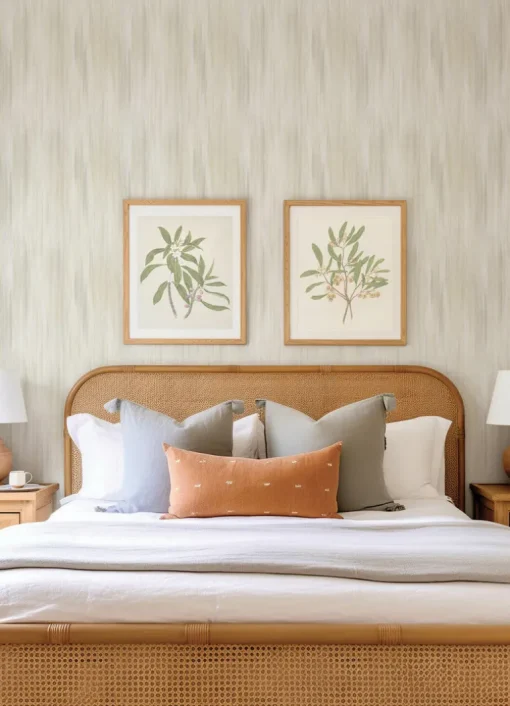 Drew & Jonathan Home Elysian Ikat Wallpaper - Wheat