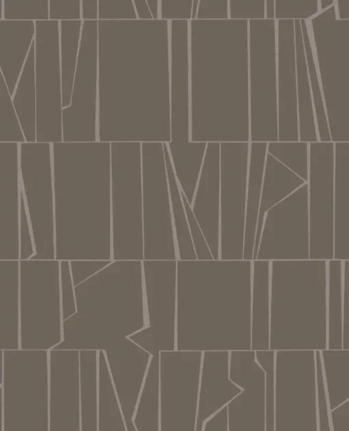 Drew & Jonathan Home Huntington Wallpaper - Chocolate