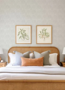 Drew & Jonathan Home Meyberg Wallpaper - White & Silver