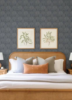 Drew & Jonathan Home Meyberg Wallpaper - Blue