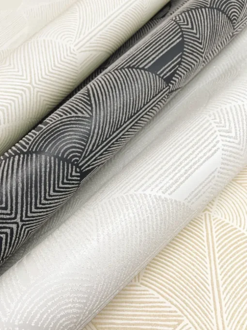 Drew & Jonathan Home Meyberg Wallpaper - Ivory