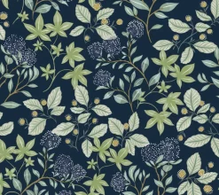 Drew & Jonathan Home Mildred Wallpaper - Indigo