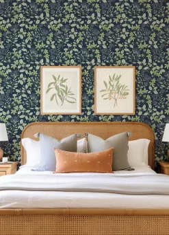 Drew & Jonathan Home Mildred Wallpaper - Indigo