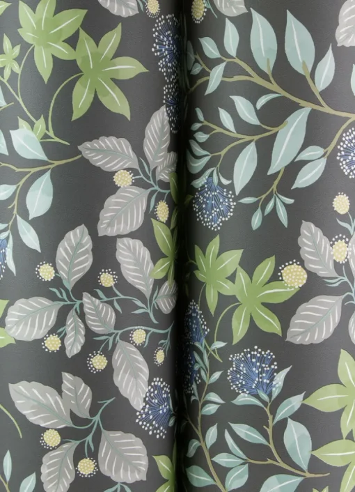 Drew & Jonathan Home Mildred Wallpaper - Charcoal