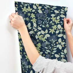 Drew & Jonathan Home Mildred Wallpaper - Indigo