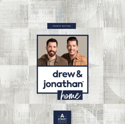 Drew & Jonathan Home Mildred Wallpaper - Charcoal