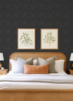 Drew & Jonathan Home Reid Wallpaper - Black