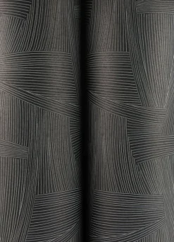 Drew & Jonathan Home Reid Wallpaper - Black