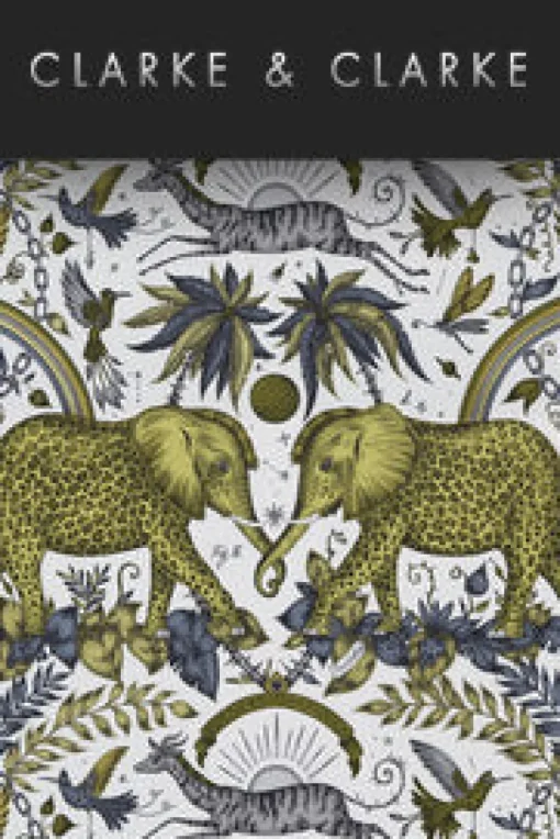 Emma J Shipley Wilderie Creatura Wallpaper - Pink