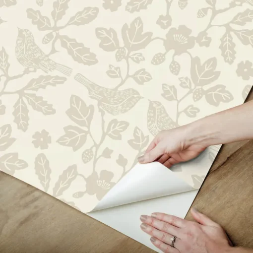 Erin & Ben Co. Sparrow & Oak Peel & Stick Wallpaper - Wicker