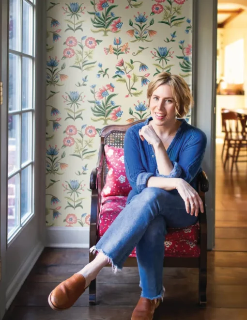 Erin & Ben Co. Sparrow & Oak Peel & Stick Wallpaper - Wicker