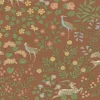 Erin & Ben Co. Woodland Floral Peel & Stick Wallpaper - Rust Orange