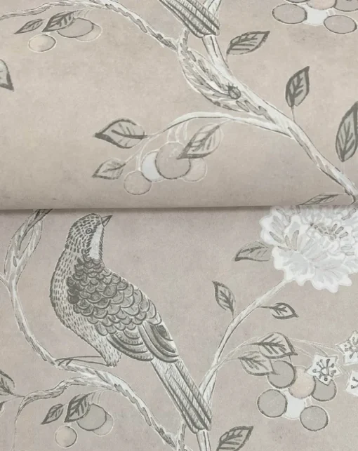 Erin Gates Wellesley Chinoiserie Wallpaper - Taupe
