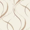 Formations Ink Flow Wallpaper - Baked Clay
