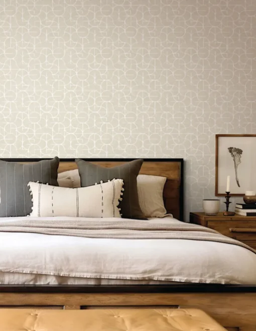Formations Looking Glass Wallpaper - Beige