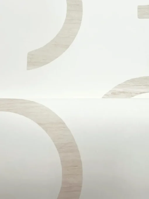 Formations Lunula Wallpaper - Ivory