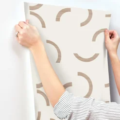 Formations Lunula Wallpaper - Clay