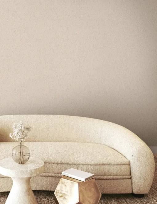 Formations Stretched Hexagons Wallpaper - Cream