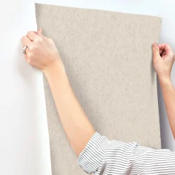 Formations Stretched Hexagons Wallpaper - Cream