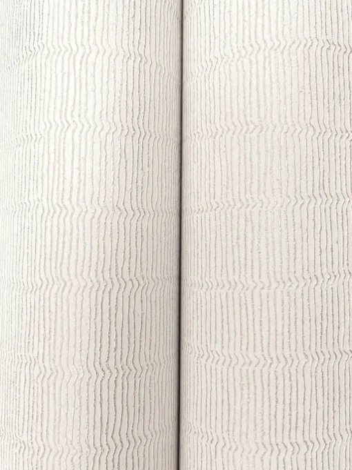 Formations Tectonic Texture Wallpaper - White & Silver