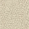 Formations Thatched Chevron Wallpaper - Terracotta