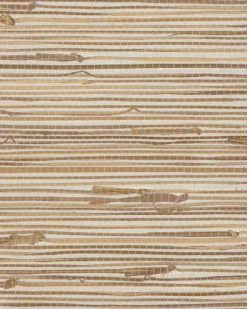Grasscloth Resource Library River Grass Wallpaper - Metallic Beige
