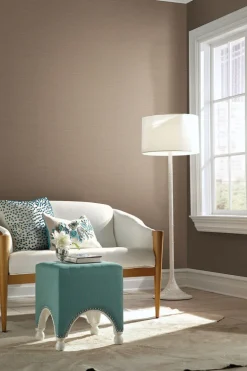 Grasscloth Resource Library Shining Sisal Wallpaper - Tan