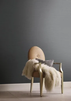 Grasscloth Resource Library Shining Sisal Wallpaper - Silver