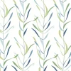Greenhouse Chloe Vine Wallpaper - Peacock