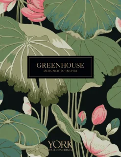 Greenhouse Chloe Vine Wallpaper - Sienna